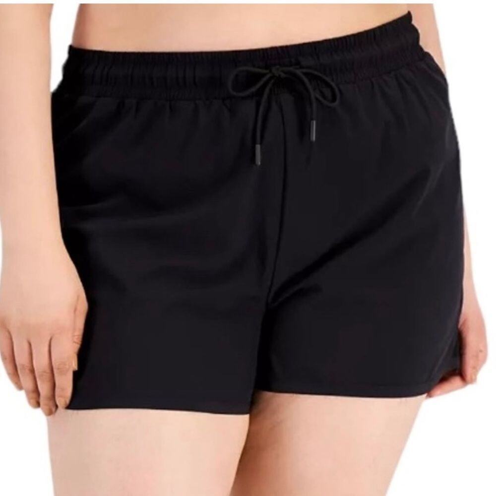 Ideology Performance Athletic Shorts Black 2X Lightweight Drawstring Workout Gym